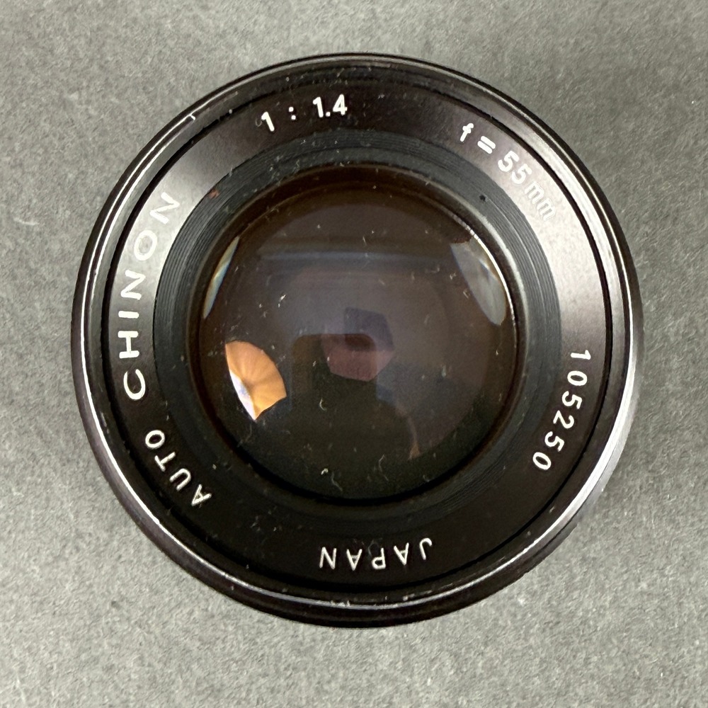 Auto Chinon 55mm f1.4 M42 Mount Lens Japan - for parts or repair